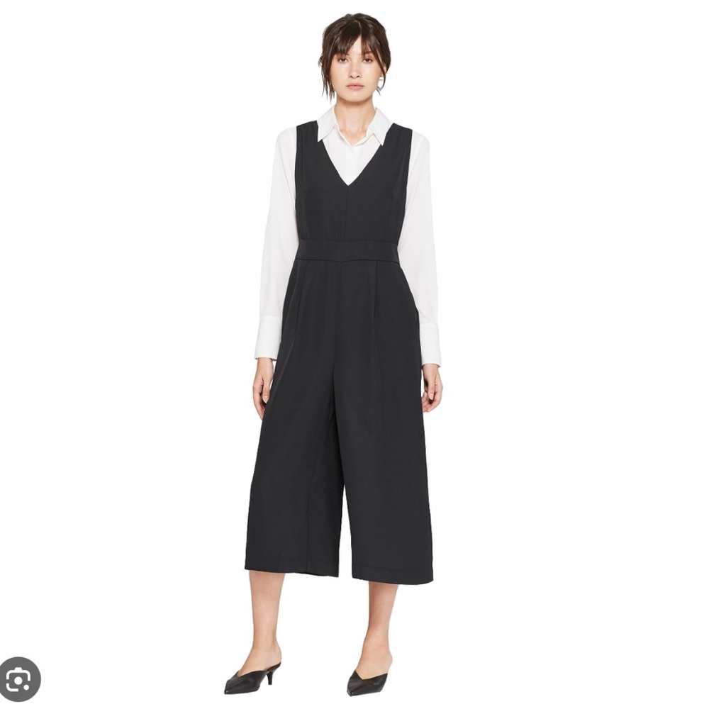 Target V-Neck Romper Jumpsuit - Black